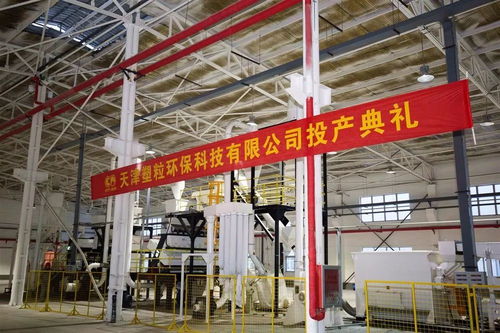 天津塑粒环保科技正式投入生产